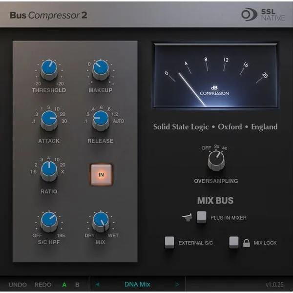 SSL Native Bus Compressor 2